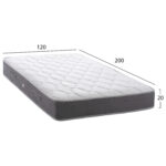 ΣΤΡΩΜΑ DREAMTOPIA ΣΕΙΡΑ LULLABY ALOE VERA FB9655.120 BONNELL SPRING 120x200x20Y εκ. - Image 2