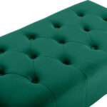 ΤΑΜΠΟΥΡΕ T.CHESTERFIELD FB9226.03 ΚΥΠΑΡΙΣΣΙ ΒΕΛΟΥΔΟ-ΜΑΥΡΑ ΠΟΔΙΑ 80x45x40Υεκ - Image 4