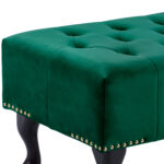 ΤΑΜΠΟΥΡΕ T.CHESTERFIELD FB9226.03 ΚΥΠΑΡΙΣΣΙ ΒΕΛΟΥΔΟ-ΜΑΥΡΑ ΠΟΔΙΑ 80x45x40Υεκ - Image 7