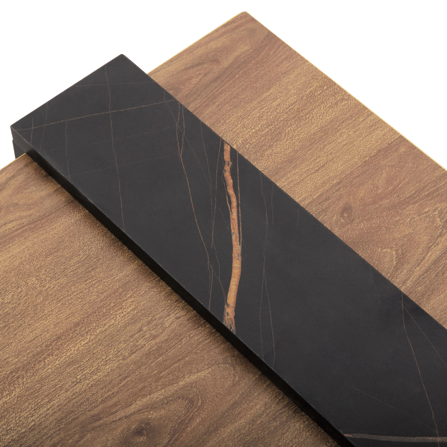 trapezi-salonioy-fb9895012-melamini-se-f-8 ΤΡΑΠΕΖΙ ΣΑΛΟΝΙΟΥ FB98950.12 ΜΕΛΑΜΙΝΗ ΣΕ ΦΥΣΙΚΟ-ΜΑΥΡΟ ΜΑΡΜΑΡΟ 80Χ50Χ35Υεκ. - Image 9