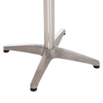 ΒΑΣΗ ΑΛΟΥΜΙΝΙΟΥ 4ΝΥΧΗ 66Χ66X69Υεκ. ΜΕ ΣΤΑΥΡΟ 45Χ45εκ. FB9448.01 ΧΡΩΜΙΟΥ - Image 7