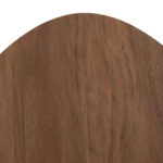 ΒΟΗΘΗΤΙΚΟ ΤΡΑΠΕΖΙ ΟΒΑΛ FB918328 MDF SONAMA--ΜΕΤΑΛΛΟ ΛΕΥΚΟ 50x50x51Υεκ. - Image 8