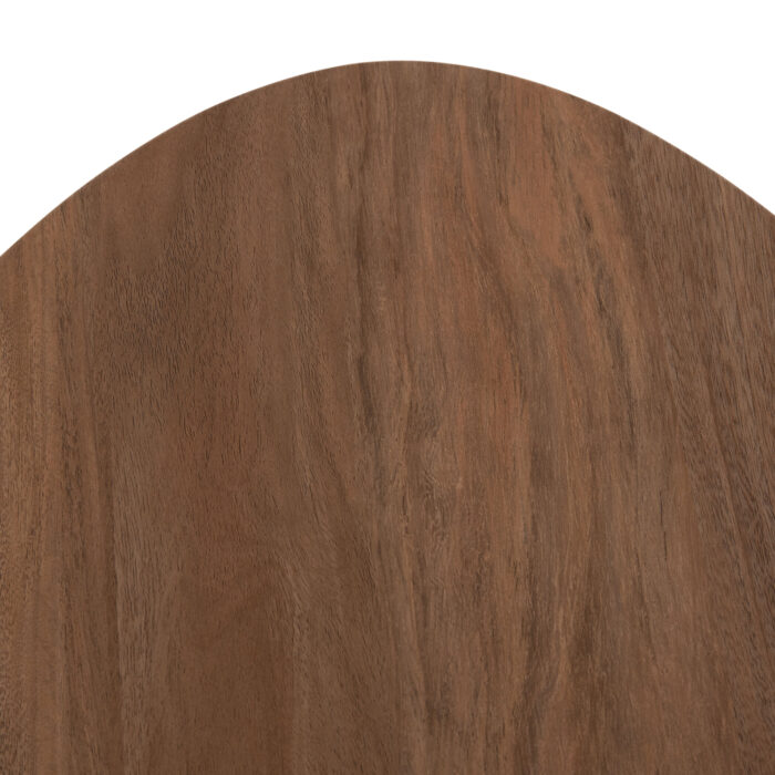 ΒΟΗΘΗΤΙΚΟ ΤΡΑΠΕΖΙ ΟΒΑΛ FB918328 MDF SONAMA--ΜΕΤΑΛΛΟ ΛΕΥΚΟ 50x50x51Υεκ. - Image 8