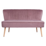 ΚΑΝΑΠΕΣ 2ΘΕΣΙΟΣ ΣΑΠΙΟ ΜΗΛΟ ΒΕΛΟΥΔΟ FB98401.02 128x70x77Υ εκ. - Image 3