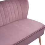 ΚΑΝΑΠΕΣ 2ΘΕΣΙΟΣ ΣΑΠΙΟ ΜΗΛΟ ΒΕΛΟΥΔΟ FB98401.02 128x70x77Υ εκ. - Image 7