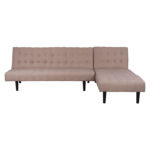 ΚΑΝΑΠΕΣ ΚΡΕΒΑΤΙ ΓΩΝΙΑ ΑΝΑΣΤΡΕΨΙΜΗ FB93154.02 ΜΕ ΜΠΕΖ ΥΦΑΣΜΑ 254X163X74Y εκ. - Image 5