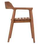 ΠΟΛΥΘΡΟΝΑ ΕΞΩΤΕΡΙΚΟΥ ΧΩΡΟΥ FB918107 ΞΥΛΟ TEAK-ΦΥΣΙΚΟ ΧΡΩΜΑ 59x54.5x76Υεκ. - Image 4