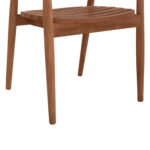 ΠΟΛΥΘΡΟΝΑ ΕΞΩΤΕΡΙΚΟΥ ΧΩΡΟΥ FB918107 ΞΥΛΟ TEAK-ΦΥΣΙΚΟ ΧΡΩΜΑ 59x54.5x76Υεκ. - Image 10