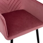 ΠΟΛΥΘΡΟΝΑ FB98582.12 ΣΑΠΙΟ ΜΗΛΟ ΒΕΛΟΥΔΟ & ΜΑΥΡΑ ΜΕΤΑΛΛΙΚΑ ΠΟΔΙΑ 54x57x84Yεκ. - Image 8