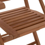 ΠΟΛΥΘΡΟΝΑ ΤΡΑΠΕΖΑΡΙΑΣ ΠΤΥΣΣΟΜΕΝΗ FB96377 ΞΥΛΟ TEAK 53x63x90Υεκ. - Image 8