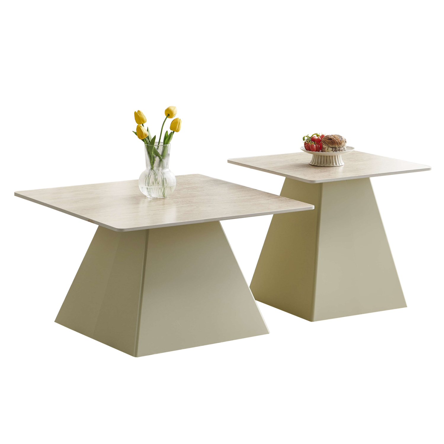 set-2-trapezia-salonioy-fb91831104-keram ΣΕΤ 2 ΤΡΑΠΕΖΙΑ ΣΑΛΟΝΙΟΥ FB918311.04 ΚΕΡΑΜΙΚΑ TOP ΤΕΤΡΑΓΩΝΑ--ΒΑΣΕΙΣ ΣΑΜΠΑΝΙ - Image 1