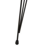 ΣΕΤ ΒΟΗΘ.ΤΡΑΠΕΖΑΚΙΑ FB918173.04 ΜΕΛΑΜΙΝΗ ΣΕ ΦΥΣΙΚΟ-ΜΑΥΡΑ ΜΕΤΑΛ.ΠΟΔΙΑ - Image 6