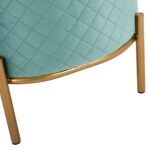 ΣΚΑΜΠΟ FB98638.07 ΑΠΟ ΦΥΣΤΙΚΙ ΒΕΛΟΥΔΟ ΜΕ ΧΡΥΣΗ ΒΑΣΗ 42x42x38Υ εκ. - Image 7