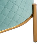 ΣΚΑΜΠΟ FB98638.07 ΑΠΟ ΦΥΣΤΙΚΙ ΒΕΛΟΥΔΟ ΜΕ ΧΡΥΣΗ ΒΑΣΗ 42x42x38Υ εκ. - Image 9