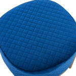 ΣΚΑΜΠΟ FB98638.08 ΑΠΟ ΜΠΛΕ ΒΕΛΟΥΔΟ ΜΕ ΧΡΥΣΗ ΒΑΣΗ 42x42x38Υ εκ. - Image 4