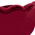 ΣΚΑΜΠΟ ΜΕ ΠΛΑΤΗ FB98628.06 ΑΠΟ ΚΟΚΚΙΝΟ ΒΕΛΟΥΔΟ 55x52x60Υ εκ. - Image 10