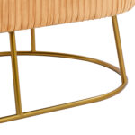 ΣΚΑΜΠΟ ΠΑΓΚΑΚΙ FB98635.09 ΑΠΟ ΧΡΥΣΟ ΒΕΛΟΥΔΟ ΜΕ ΧΡΥΣΗ ΒΑΣΗ 118Χ64Χ40,5Y εκ. - Image 9