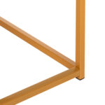 ΤΡΑΠΕΖΙ ΣΑΛΟΝΙΟΥ FB98942.11 ΜΕΛΑΜΙΝΗ ΛΕΥΚΟ ΜΑΡΜΑΡΟ-ΧΡΥΣΗ ΒΑΣΗ 75x75x43,5Υεκ. - Image 6