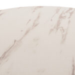 ΤΡΑΠΕΖΙ ΤΡΑΠΕΖΑΡΙΑΣ FB99421.11 ΣΤΡΟΓΓΥΛΟ WHITE MARBLE Φ90x74Υεκ. - Image 7