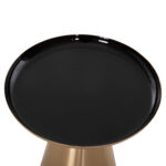 ΤΡΑΠΕΖΙA ΣΑΛΟΝΙΟΥ 2ΤΜΧ FB99921 ΜΕΤΑΛΛΟ ΕΜΑΓΙΕ-GLOSSY ΧΡΥΣΟ & ΜΑΥΡΟ Φ50 & Φ41 - Image 9