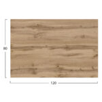 ΕΠΙΦΑΝΕΙΑ ΤΡΑΠΕΖΙΟΥ HPL ΟΡΘΟΓΩΝΙΑ FB95840.36 SONAMA OAK 120x80εκ. - Image 2