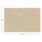 ΕΠΙΦΑΝΕΙΑ ΤΡΑΠΕΖΙΟΥ HPL ΟΡΘΟΓΩΝΙΑ FB95840.35 TRAVERTINE 120x80εκ. - Image 2