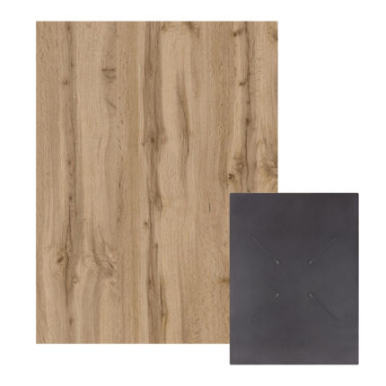 ΕΠΙΦΑΝΕΙΑ ΤΡΑΠΕΖΙΟΥ HPL ΟΡΘΟΓΩΝΙΑ FB96350.36 SONAMA OAK 60x80εκ.