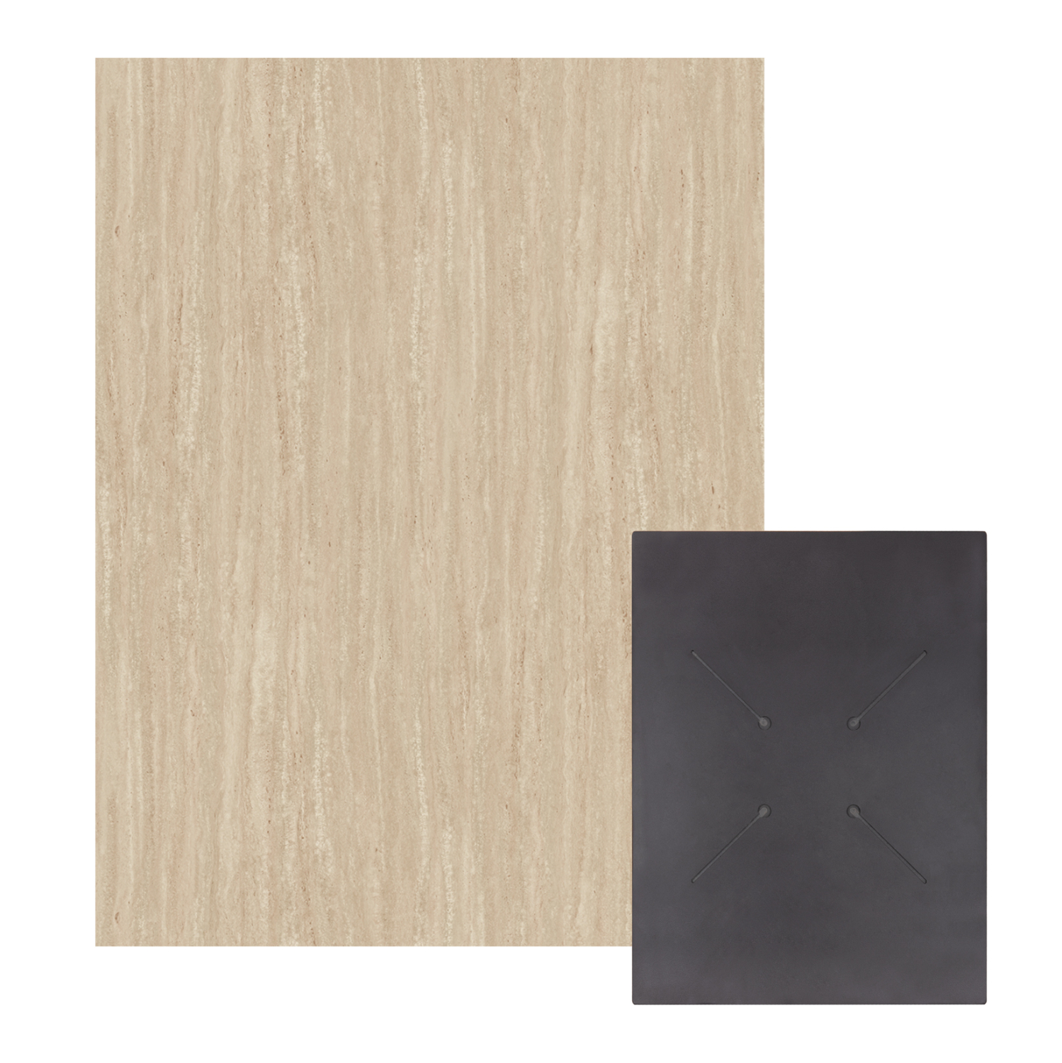 epifaneia-trapezioy-hpl-orthogonia-fb963 ΕΠΙΦΑΝΕΙΑ ΤΡΑΠΕΖΙΟΥ HPL ΟΡΘΟΓΩΝΙΑ FB96350.35 ΠΕΤΡΑ ΤΡΑΒΕΡΤΙΝΑ 60x80εκ. - Image 1