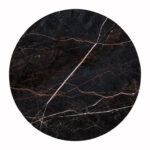 ΕΠΙΦΑΝΕΙΑ ΤΡΑΠΕΖΙΟΥ HPL ΣΤΡΟΓΓΥΛΗ FB96351.34 BLACK MARBLE Φ120εκ.