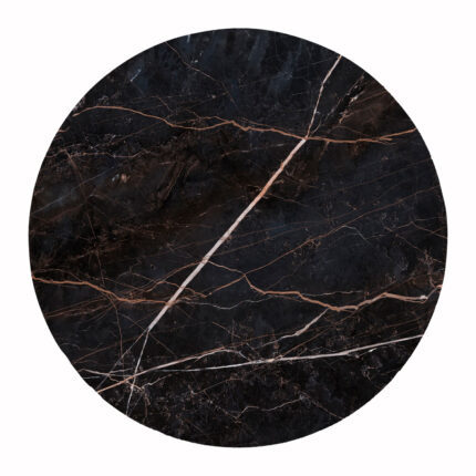 ΕΠΙΦΑΝΕΙΑ ΤΡΑΠΕΖΙΟΥ HPL ΣΤΡΟΓΓΥΛΗ FB96351.34 BLACK MARBLE Φ120εκ.