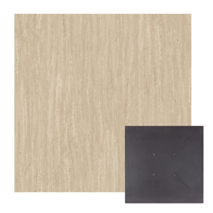 ΕΠΙΦΑΝΕΙΑ ΤΡΑΠΕΖΙΟΥ HPL ΤΕΤΡΑΓΩΝΗ FB95838.35 TRAVERTINE 70x70εκ.