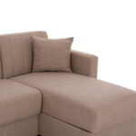 ΓΩΝΙΑΚΟΣ ΚΑΝΑΠΕΣ ΚΡΕΒΑΤΙ ΜΠΕΖ FB93244.04 200x133x77Yεκ. - Image 6