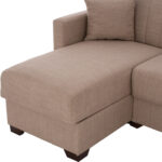 ΓΩΝΙΑΚΟΣ ΚΑΝΑΠΕΣ ΚΡΕΒΑΤΙ ΜΠΕΖ FB93244.04 200x133x77Yεκ. - Image 7