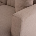 ΓΩΝΙΑΚΟΣ ΚΑΝΑΠΕΣ ΚΡΕΒΑΤΙ ΜΠΕΖ FB93244.04 200x133x77Yεκ. - Image 9