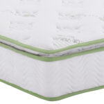 ΚΡΕΒΑΤΙ ΔΙΠΛΟ & ΣΤΡΩΜΑ FB921328 ΜΕΤΑΛΛΟ & ΞΥΛΟ ΣΕ DIRTY OAK--ΣΤΡΩΜΑ 150x200εκ - Image 4