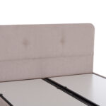 ΚΡΕΒΑΤΙ ΜΕ ΑΠΟΘ.ΧΩΡΟ FB9631.32 ΜΠΕΖ ΥΦΑΣΜΑ- ΓΙΑ ΣΤΡΩΜΑ 160x200εκ - Image 6