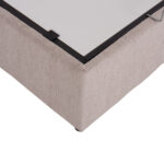 ΚΡΕΒΑΤΙ ΜΕ ΑΠΟΘ.ΧΩΡΟ FB9631.32 ΜΠΕΖ ΥΦΑΣΜΑ- ΓΙΑ ΣΤΡΩΜΑ 160x200εκ - Image 7