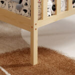 ΚΡΕΒΑΤΙ ΠΑΙΔΙΚΟ ΜΕ ΣΤΡΩΜΑ FB921300 ΞΥΛΟ ΠΕΥΚΟΥ ΣΕ ΦΥΣΙΚΟ ΓΙΑ ΣΤΡΩΜΑ 90x190εκ - Image 8