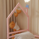 ΚΡΕΒΑΤΙ ΠΑΙΔΙΚΟ ΜΕ ΣΤΡΩΜΑ FB921301.02 ΞΥΛΟ ΠΕΥΚΟΥ ΣΕ ΡΟΖ--ΣΤΡΩΜΑ 90x190εκ - Image 6