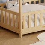 ΚΡΕΒΑΤΙ ΠΑΙΔΙΚΟ ΜΕ ΣΤΡΩΜΑ FB921304 ΞΥΛΟ ΠΕΥΚΟΥ ΣΕ ΦΥΣΙΚΟ--ΣΤΡΩΜΑ 90x190εκ - Image 8