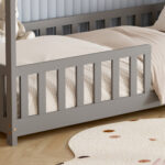 ΚΡΕΒΑΤΙ ΠΑΙΔΙΚΟ ΜΕ ΣΤΡΩΜΑ FB921304.02 ΞΥΛΟ ΠΕΥΚΟΥ ΣΕ ΓΚΡΙ--ΣΤΡΩΜΑ 90x190εκ - Image 7