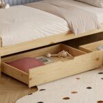 ΚΡΕΒΑΤΙ ΠΑΙΔΙΚΟ ΜΕ ΣΤΡΩΜΑ FB921305 ΞΥΛΟ ΠΕΥΚΟΥ ΣΕ ΦΥΣΙΚΟ--ΣΤΡΩΜΑ 90x190εκ - Image 7