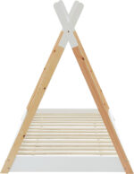 ΚΡΕΒΑΤΙ ΠΑΙΔΙΚΟ ΜΕ ΣΤΡΩΜΑ FB921308 ΞΥΛΟ ΠΕΥΚΟΥ ΦΥΣΙΚΟ-ΛΕΥΚΟ--ΣΤΡΩΜΑ 90x190εκ - Image 7