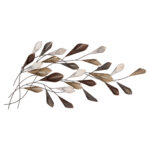 ΜΕΤΑΛΛΙΚΟ ΔΙΑΚΟΣΜΗΤΙΚΟ ΤΟΙΧΟΥ FB97159 ΑΝΘΡΑΚΙ ΧΡΥΣΟ 44x5x87Y εκ. - Image 3