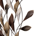 ΜΕΤΑΛΛΙΚΟ ΔΙΑΚΟΣΜΗΤΙΚΟ ΤΟΙΧΟΥ FB97159 ΑΝΘΡΑΚΙ ΧΡΥΣΟ 44x5x87Y εκ. - Image 4