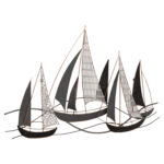 ΜΕΤΑΛΛΙΚΟ ΔΙΑΚΟΣΜΗΤΙΚΟ ΤΟΙΧΟΥ FB97160 ΑΝΘΡΑΚΙ ΛΕΥΚΟ ΧΡΥΣΟ 91x3x55Y εκ. - Image 3