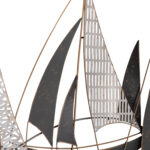 ΜΕΤΑΛΛΙΚΟ ΔΙΑΚΟΣΜΗΤΙΚΟ ΤΟΙΧΟΥ FB97160 ΑΝΘΡΑΚΙ ΛΕΥΚΟ ΧΡΥΣΟ 91x3x55Y εκ. - Image 8