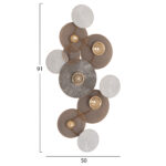 ΜΕΤΑΛΛΙΚΟ ΔΙΑΚΟΣΜΗΤΙΚΟ ΤΟΙΧΟΥ FB97165 ΧΡΥΣΟ ΛΕΥΚΟ 91x6x50Y εκ. - Image 2