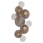 ΜΕΤΑΛΛΙΚΟ ΔΙΑΚΟΣΜΗΤΙΚΟ ΤΟΙΧΟΥ FB97165 ΧΡΥΣΟ ΛΕΥΚΟ 91x6x50Y εκ. - Image 3