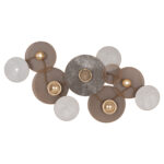 ΜΕΤΑΛΛΙΚΟ ΔΙΑΚΟΣΜΗΤΙΚΟ ΤΟΙΧΟΥ FB97165 ΧΡΥΣΟ ΛΕΥΚΟ 91x6x50Y εκ. - Image 9